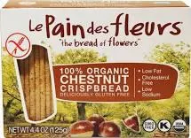 La Pain des Fleurs - Chestnut Crispbread 4.4 Oz