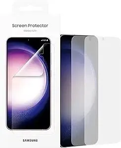 SAMSUNG Galaxy S23+ Plus Phone Screen Protector, Front Display Protective Film Shield, High Touch Sensitivity, Anti Scratch, Anti Fingerprint, Easy Installation, US Version, EF-US916CTEGUS, Clear, 0.01"L x 7.13"W