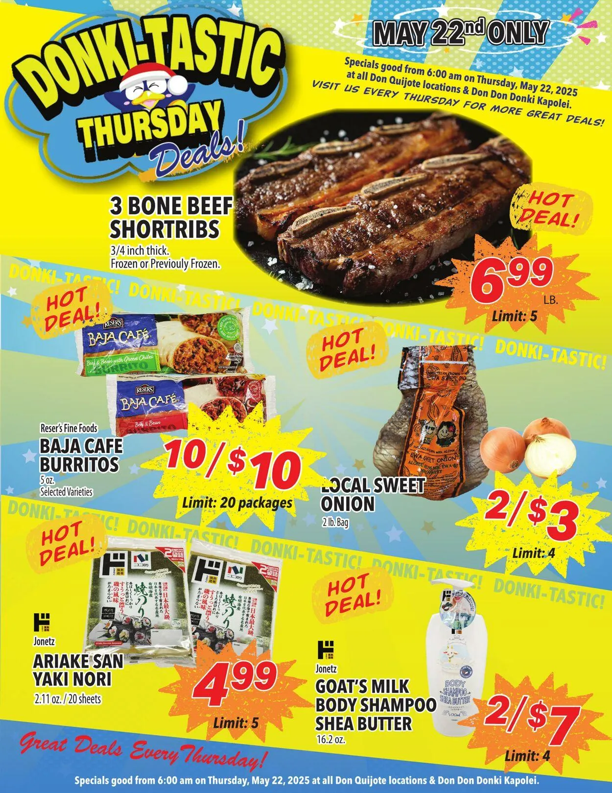 Weekly ad Don Quijote Hawaii from May 21 to June 4 2025 - Page 1
