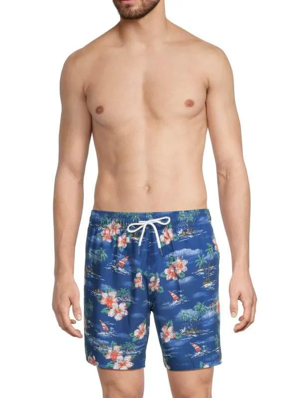 Sano 65 Floral Print Swim Shorts