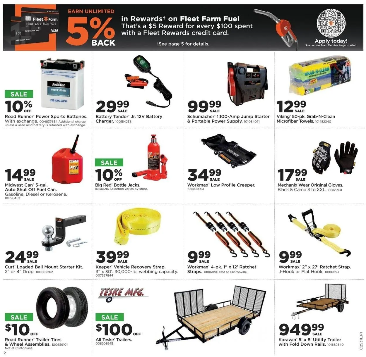 Weekly ad Mills Fleet Farm from July 31 to August 6 2025 - Page 2