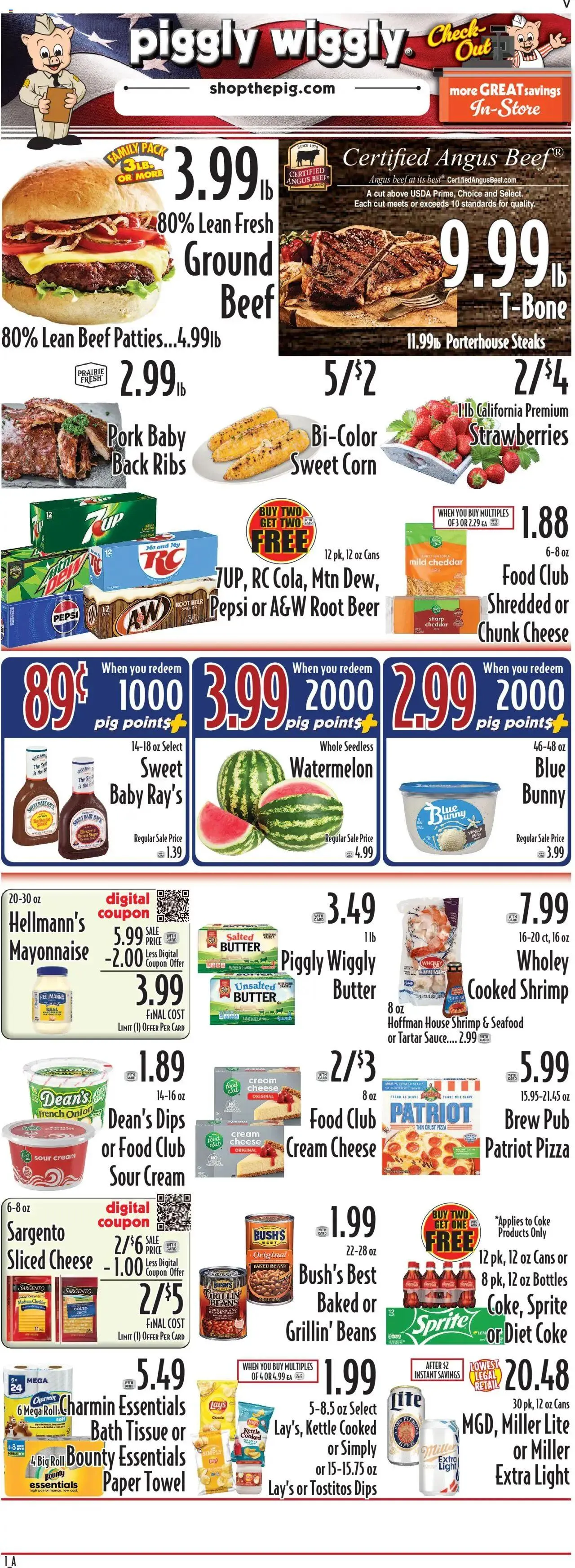 Weekly ad Piggly Wiggly Weekly Ad from May 21 to May 27 2025 - Page 1