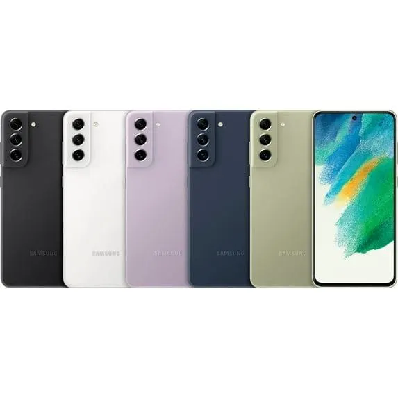 Samsung Galaxy S21 FE 5G SM-G990U1 - 128GB 256GB All Colors Factory Unlocked Cell Phones - Excellent Condition