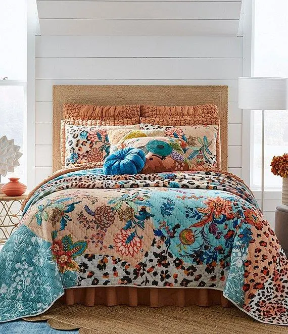 Fiona Printed Patchwork Quilt Mini Set