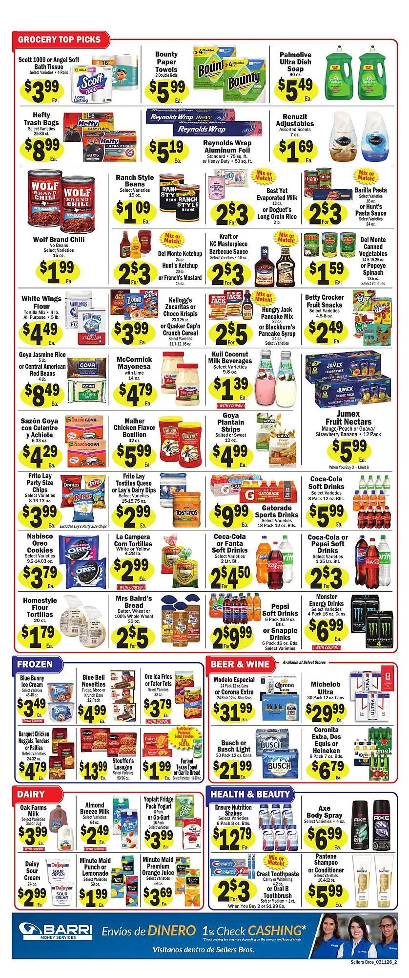 Weekly ad Sellers Bros weekly ad from March 11 to March 17 2026 - Page 2