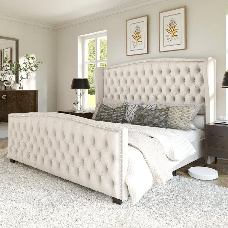 DuJuan Tufted Upholstered Bed
