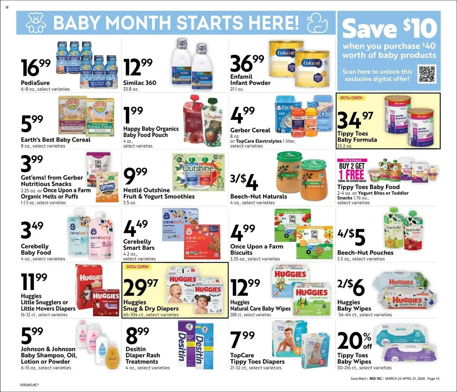 Weekly ad Save Mart weekly ad from March 25 to April 21 2026 - Page 10