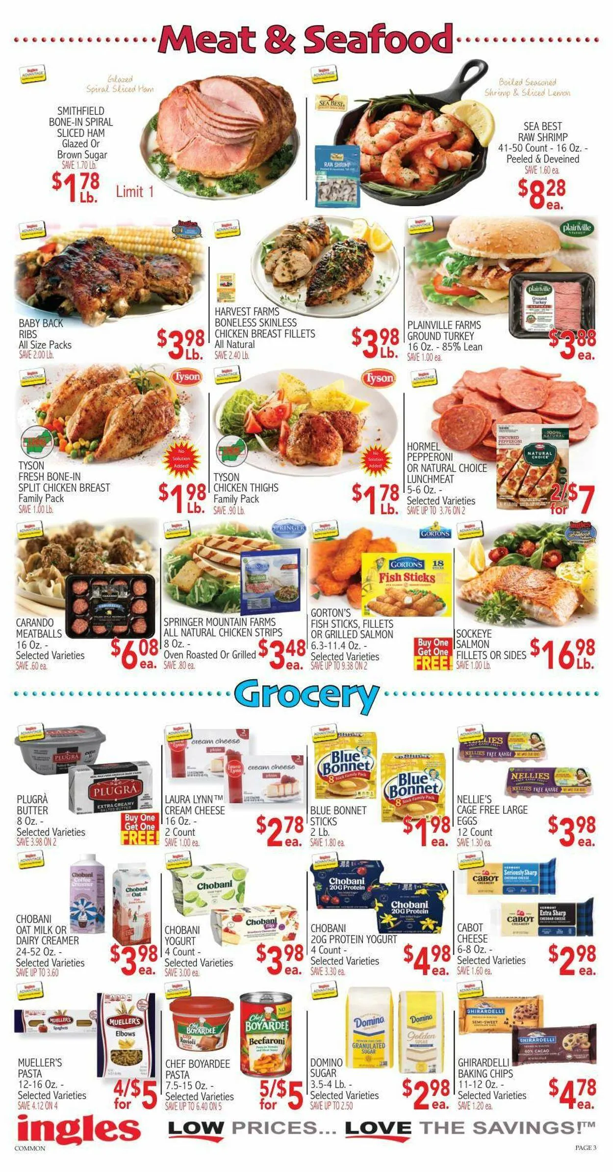 Weekly promotion Ingles Current weekly ad spanning from December 10 to December 16 2025 - Page 3 for Catalogue 365