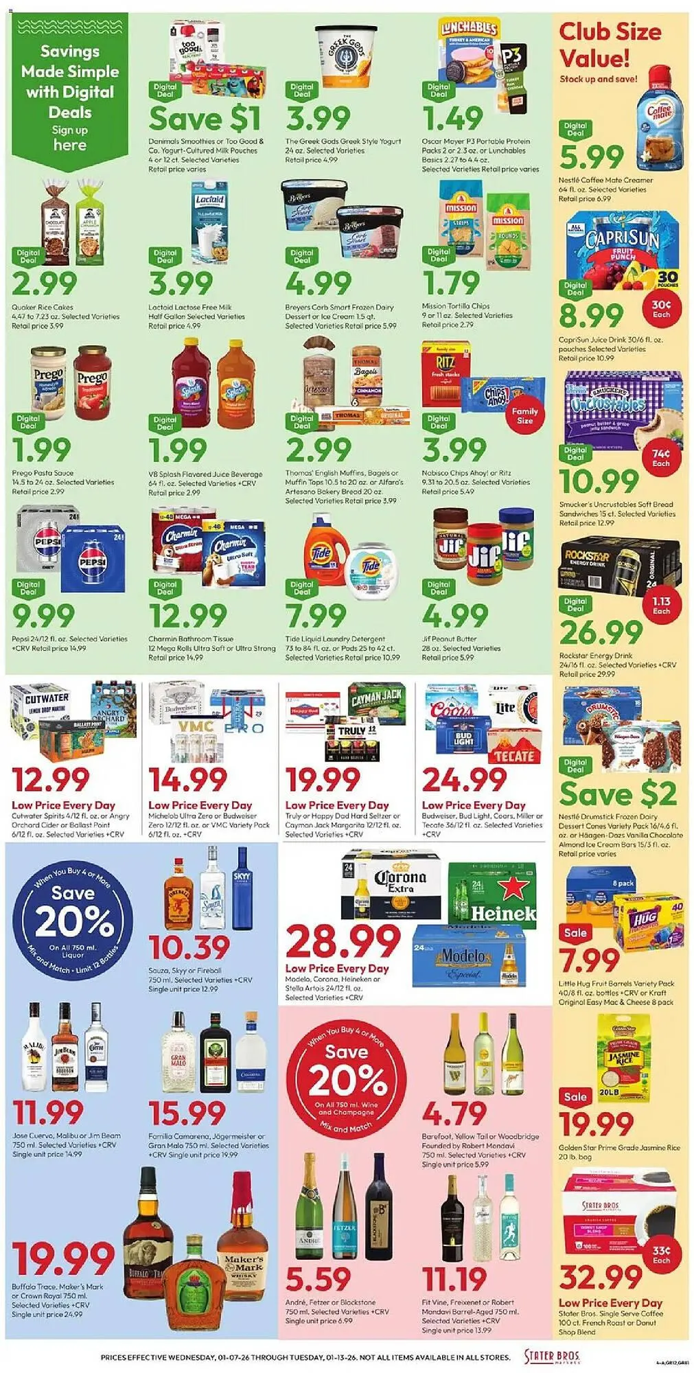 Weekly ad Stater Bros weekly ad from January 7 to January 14 2026 - Page 4