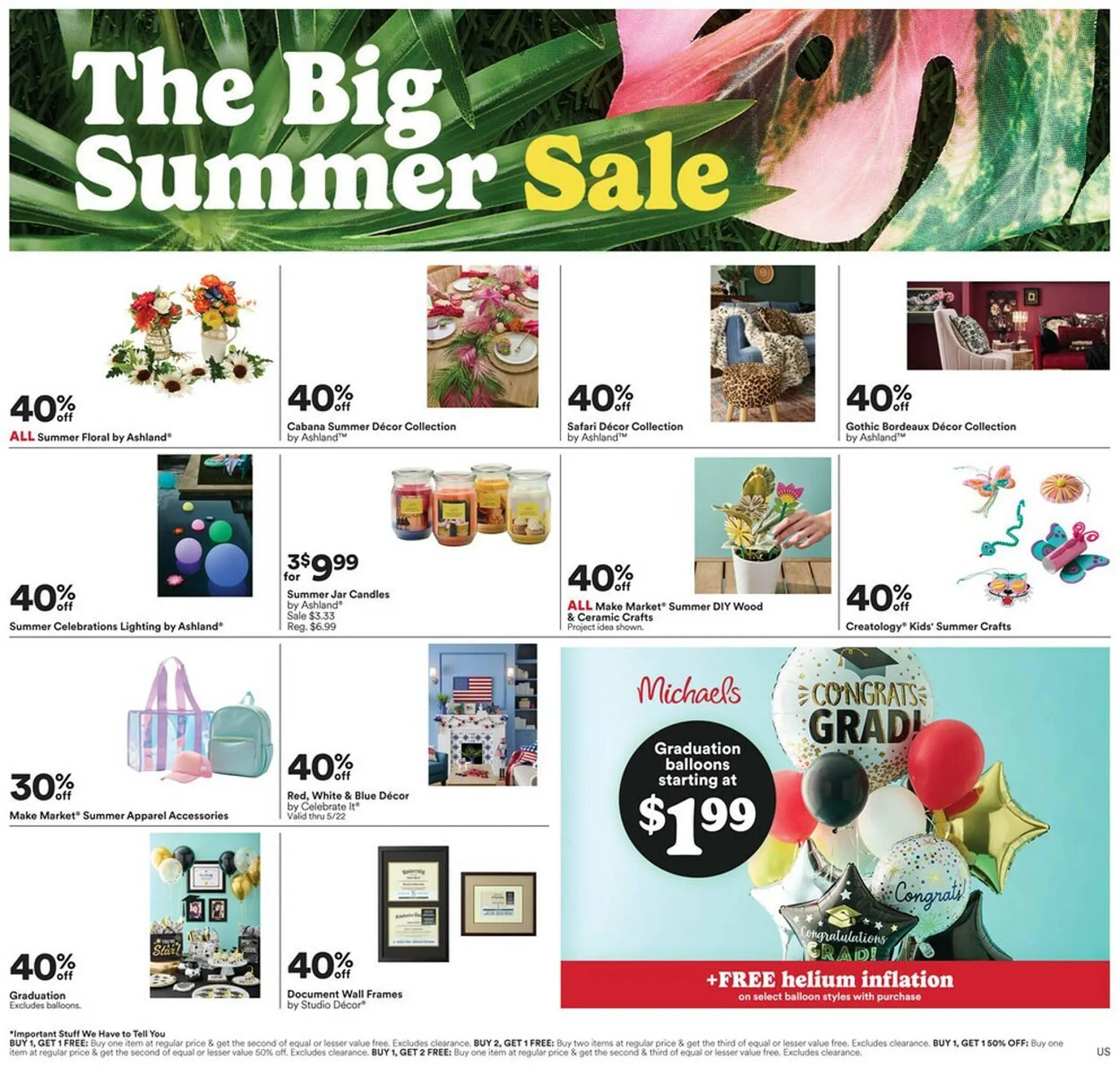 Weekly ad Michaels Weekly Ad from May 18 to May 24 2025 - Page 1
