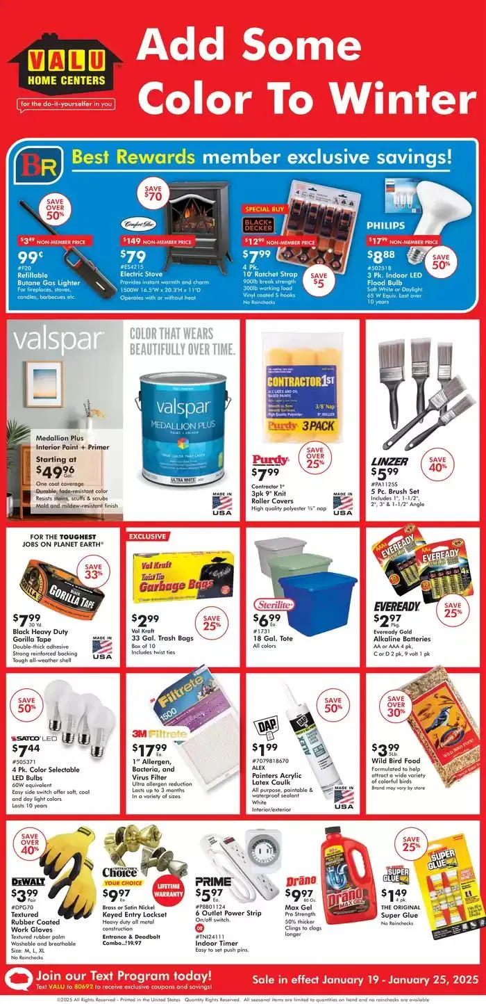 Valu Home Centers weekly ad - 1