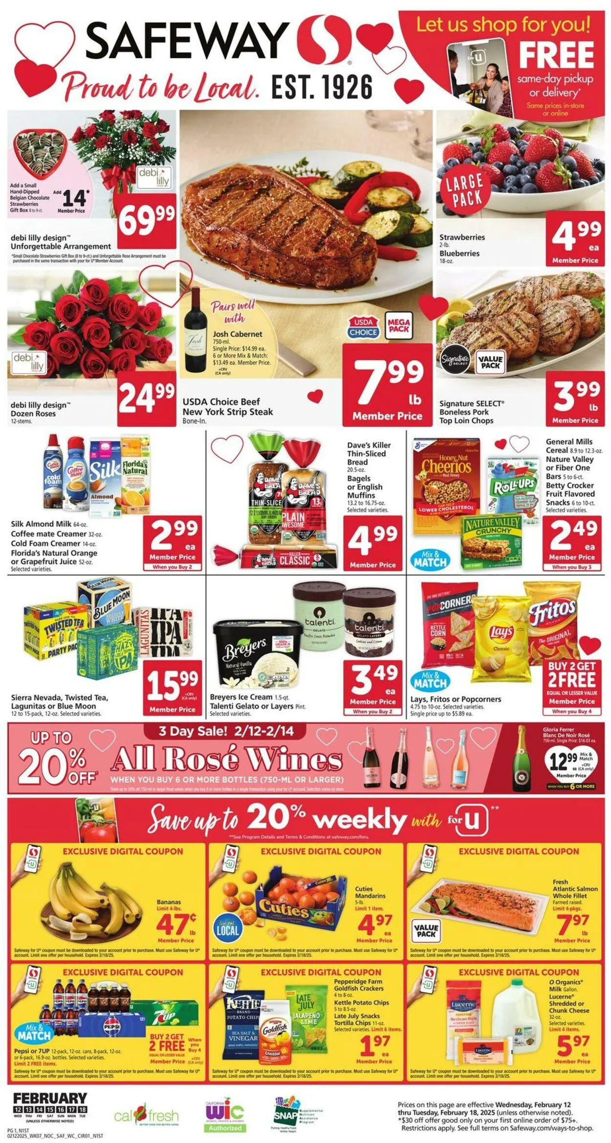 Safeway Current weekly ad - 1