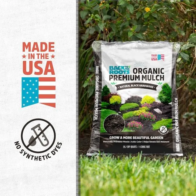 Back to the Roots 1-cu ft Natural Hardwood Mulch