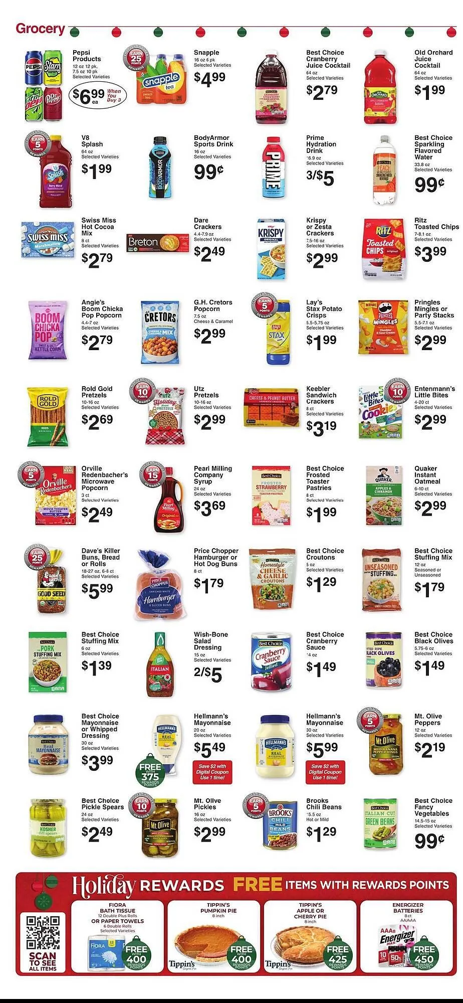 Weekly promotion Price Chopper weekly ad spanning from December 10 to December 16 2025 - Page 4 for Catalogue 365