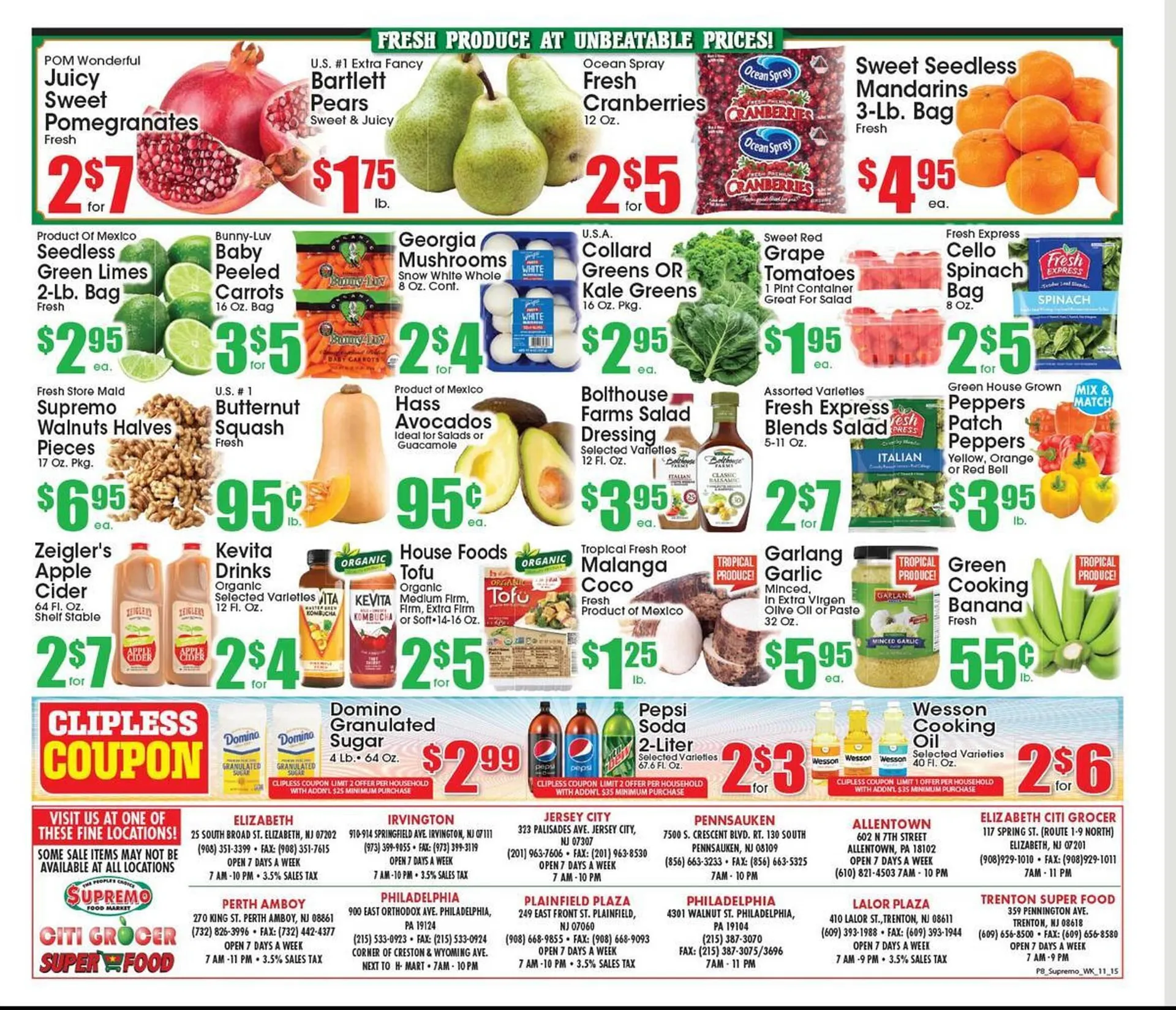 Weekly ad Supremo Foods Inc weekly ad from November 15 to November 21 2025 - Page 8