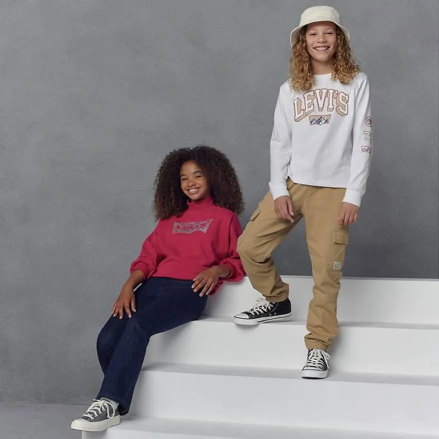 Academic Explorer Long Sleeve Tee Big Boys 8-20