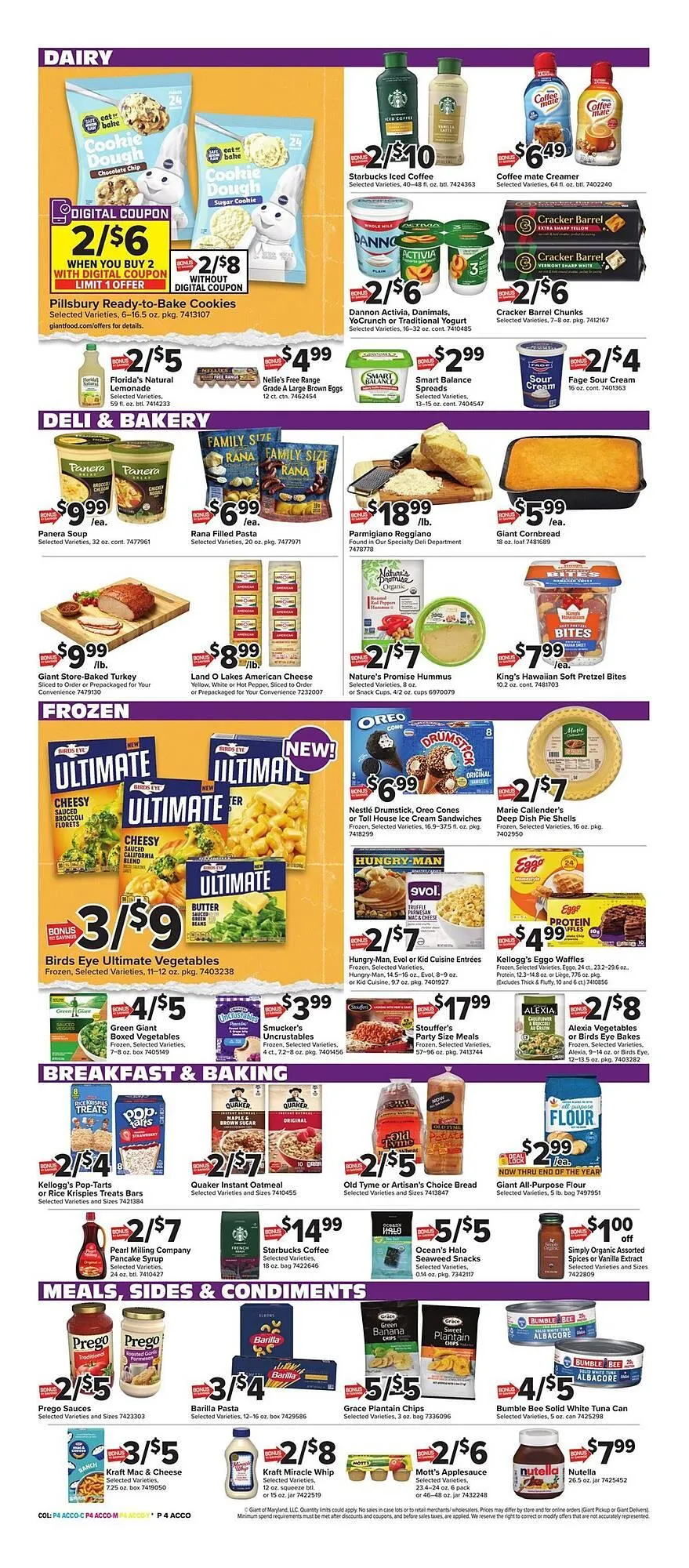 Weekly ad Giant Food weekly ad from November 14 to November 20 2025 - Page 8