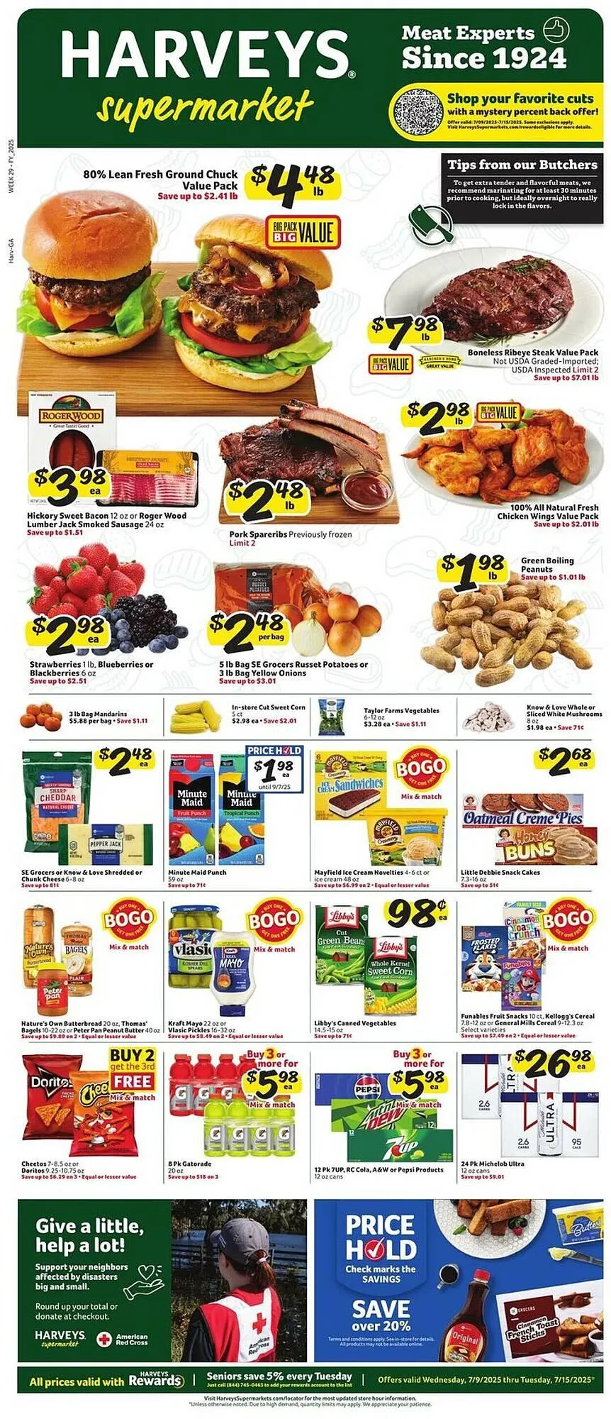 Harveys Supermarkets Weekly Ad - 1