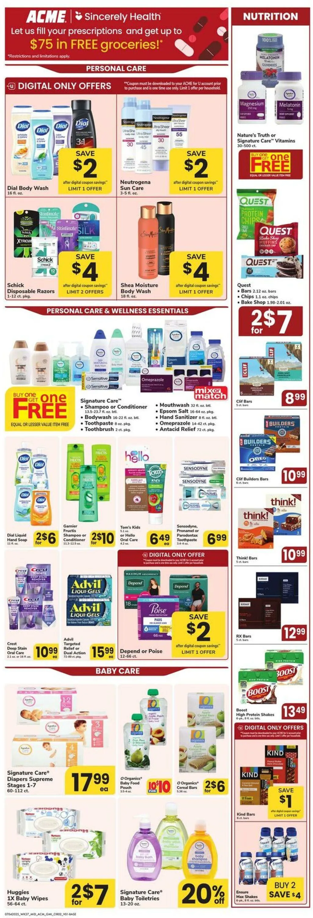 Catálogo de Acme Current weekly ad 4 de julio al 17 de julio 2025 - Página 2