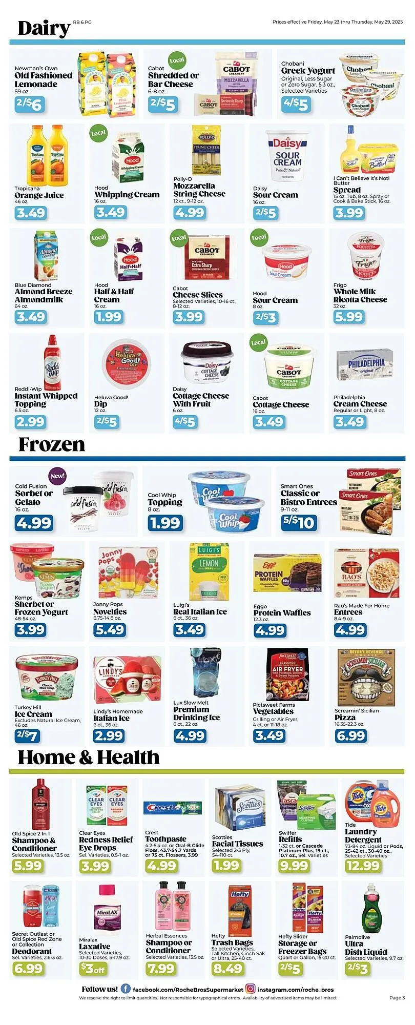Weekly ad Roche Bros Weekly Ad from May 25 to May 29 2025 - Page 3