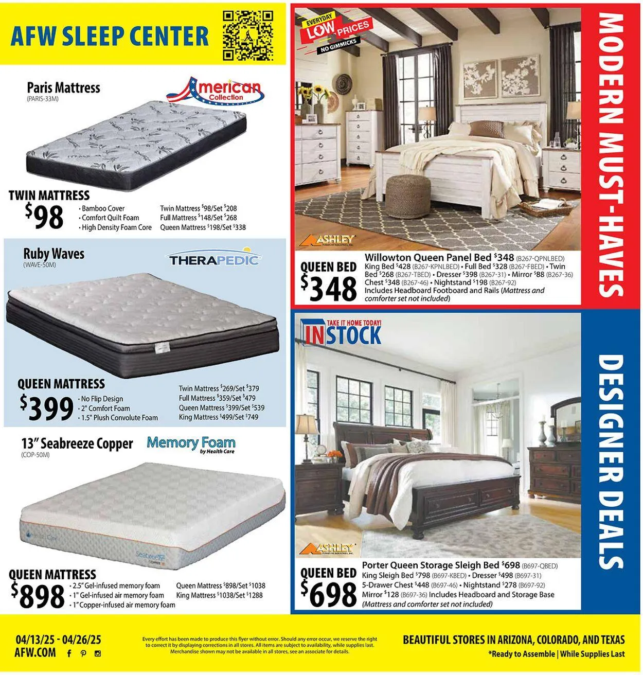 Weekly ad American Furniture Warehouse Current weekly ad from September 14 to September 28 2025 - Page 8