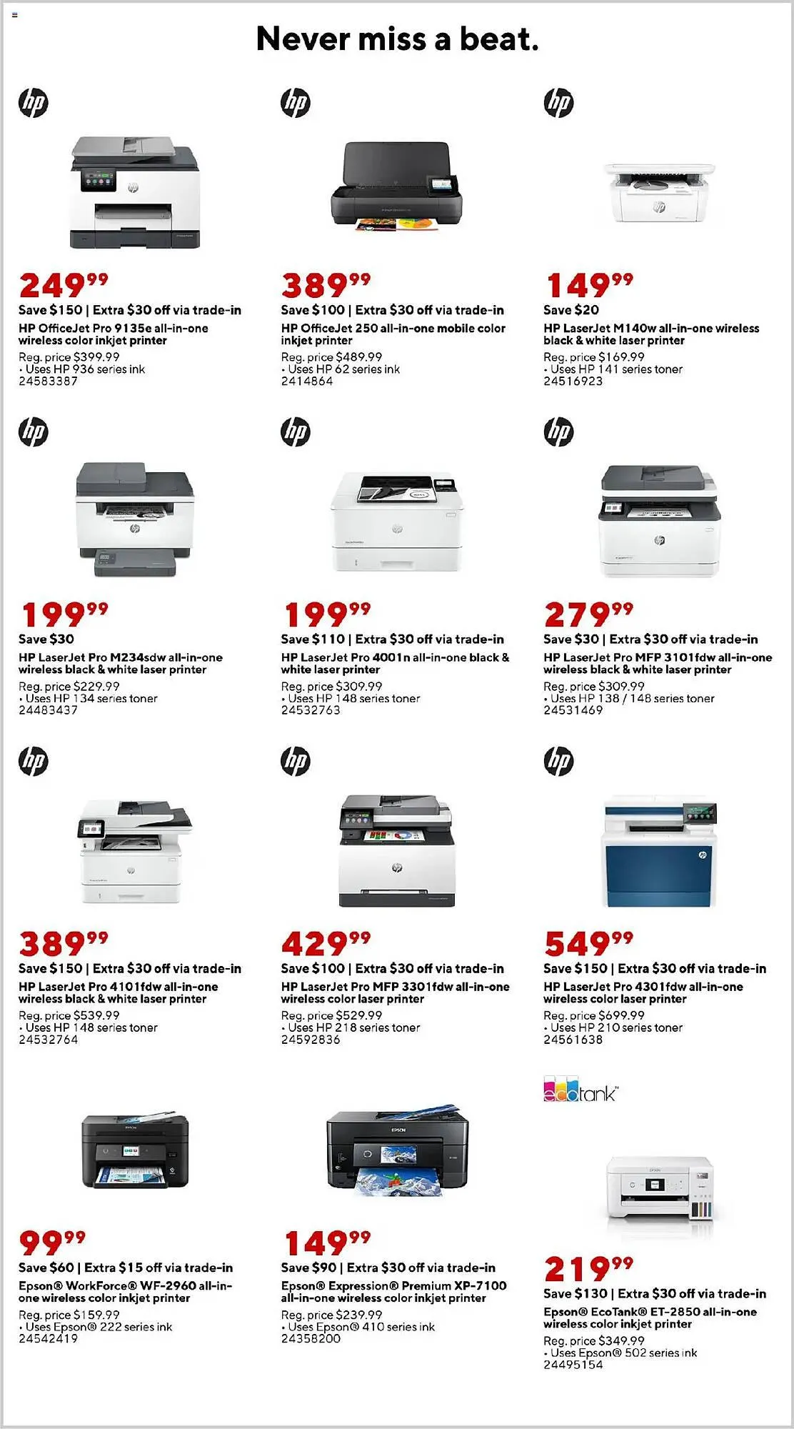 Weekly ad Staples Weekly Ad from February 2 to March 8 2025 - Page 8