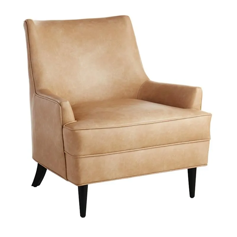 Colton Faux Leather Accent Chair