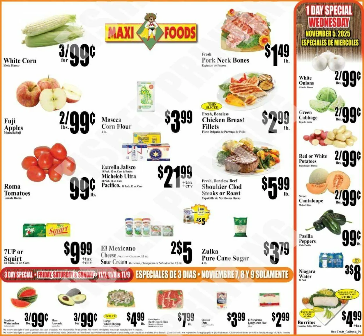 Maxi Foods Current weekly ad - 1