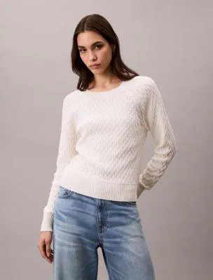 Cable Knit Classic Sweater