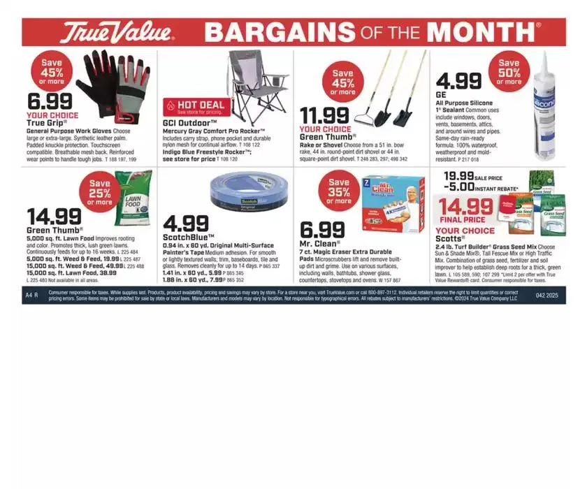 Weekly ad Discover attractive offers from April 4 to April 30 2025 - Page 4