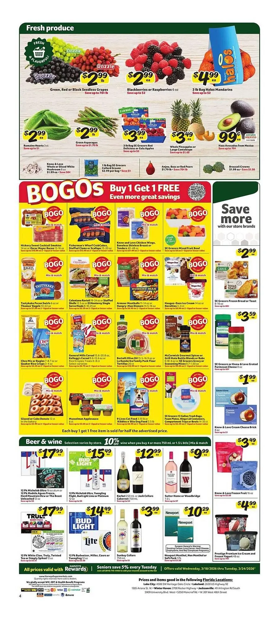 Weekly ad Harveys Supermarkets weekly ad from March 18 to March 24 2026 - Page 6