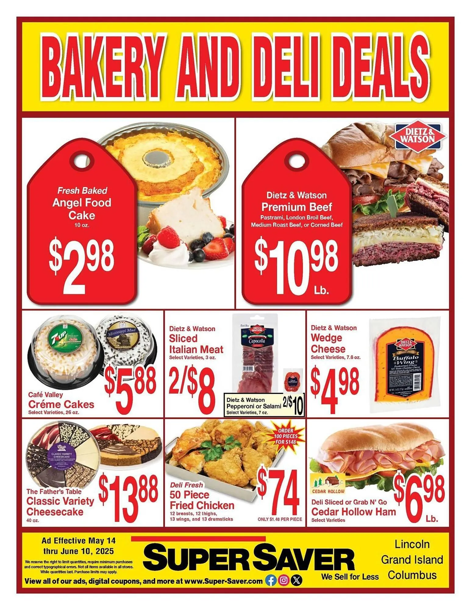 Weekly ad Super Saver Weekly Ad from May 14 to June 10 2025 - Page 8