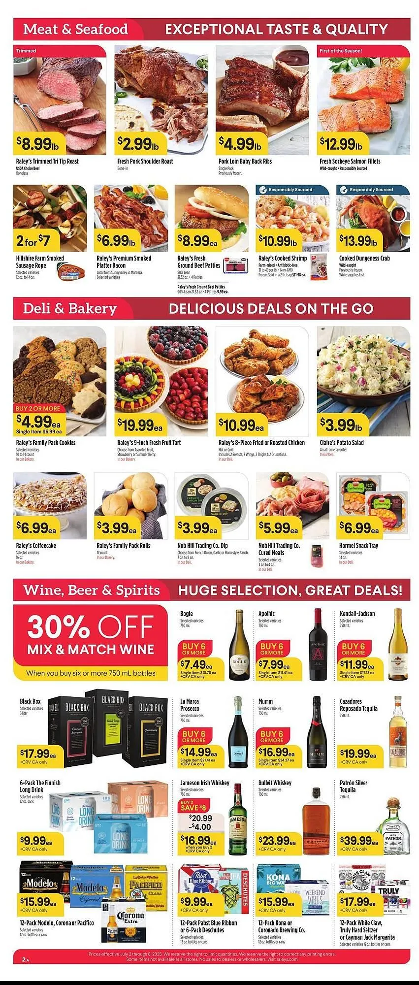 Weekly ad Nob Hill Weekly Ad from July 2 to July 8 2025 - Page 2