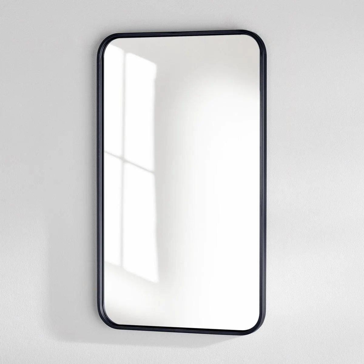 Sabine Metal Rounded Rectangle Wall Mirror