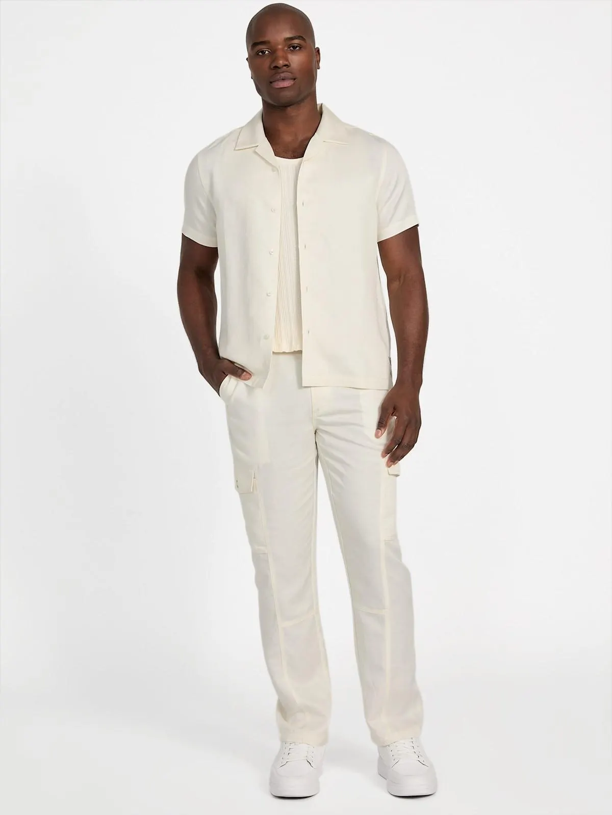 Ari Linen Twill Cargo Pants