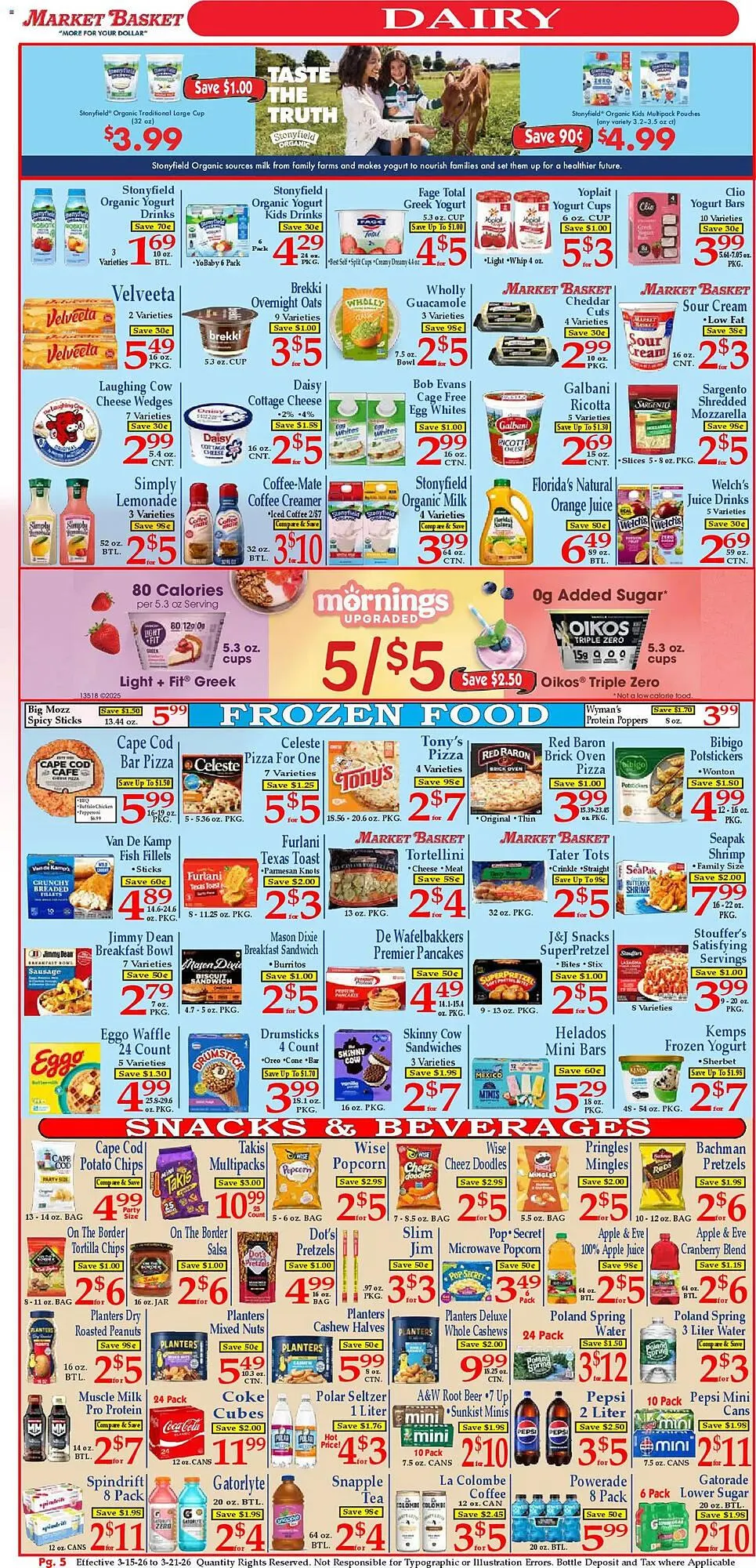 Weekly ad Market Basket weekly ad from March 15 to March 21 2026 - Page 5