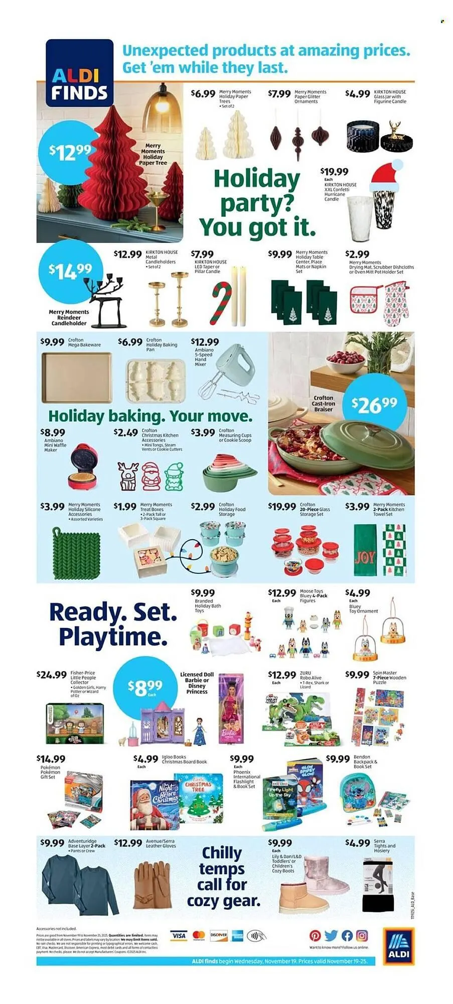 Weekly promotion Aldi weekly ad spanning from November 19 to November 25 2025 - Page 4 for Catalogue 365