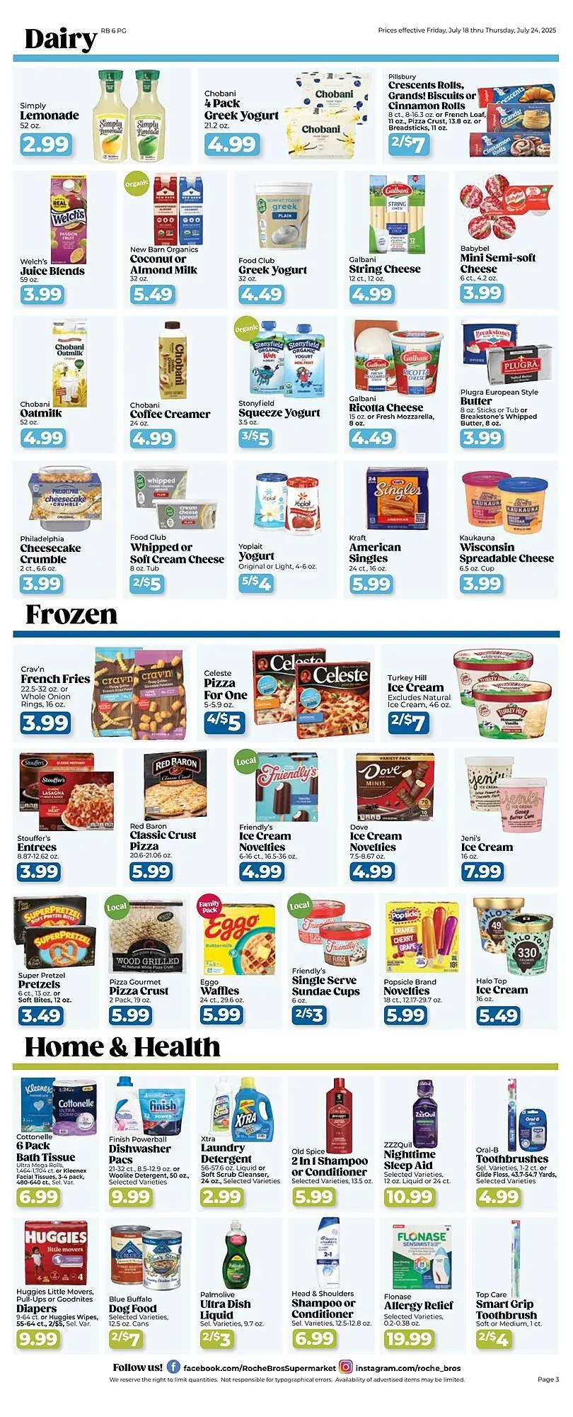Weekly ad Roche Bros Weekly Ad from July 18 to July 24 2025 - Page 3