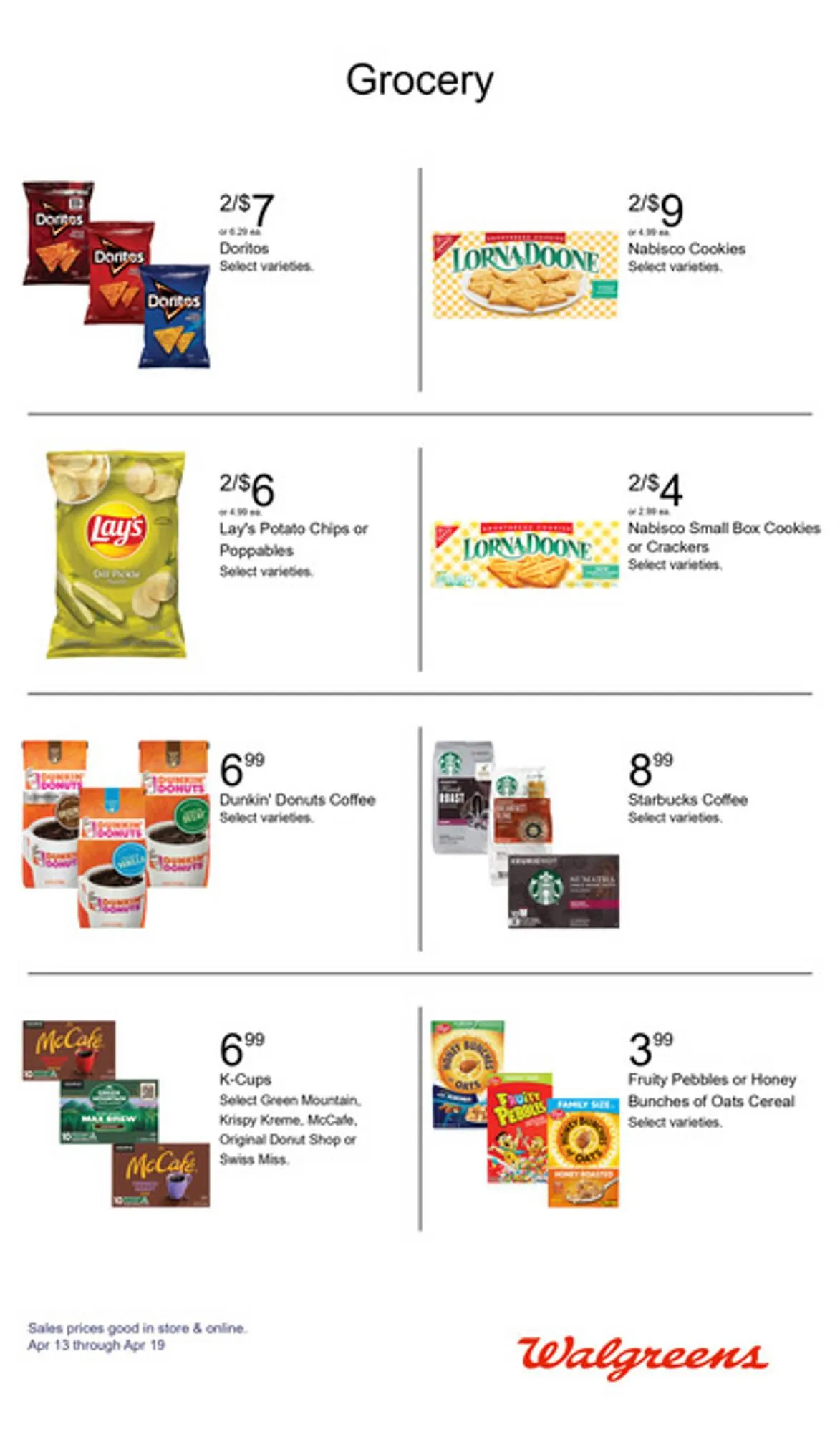 Weekly ad Walgreens Weekly Ad from April 13 to April 19 2025 - Page 32