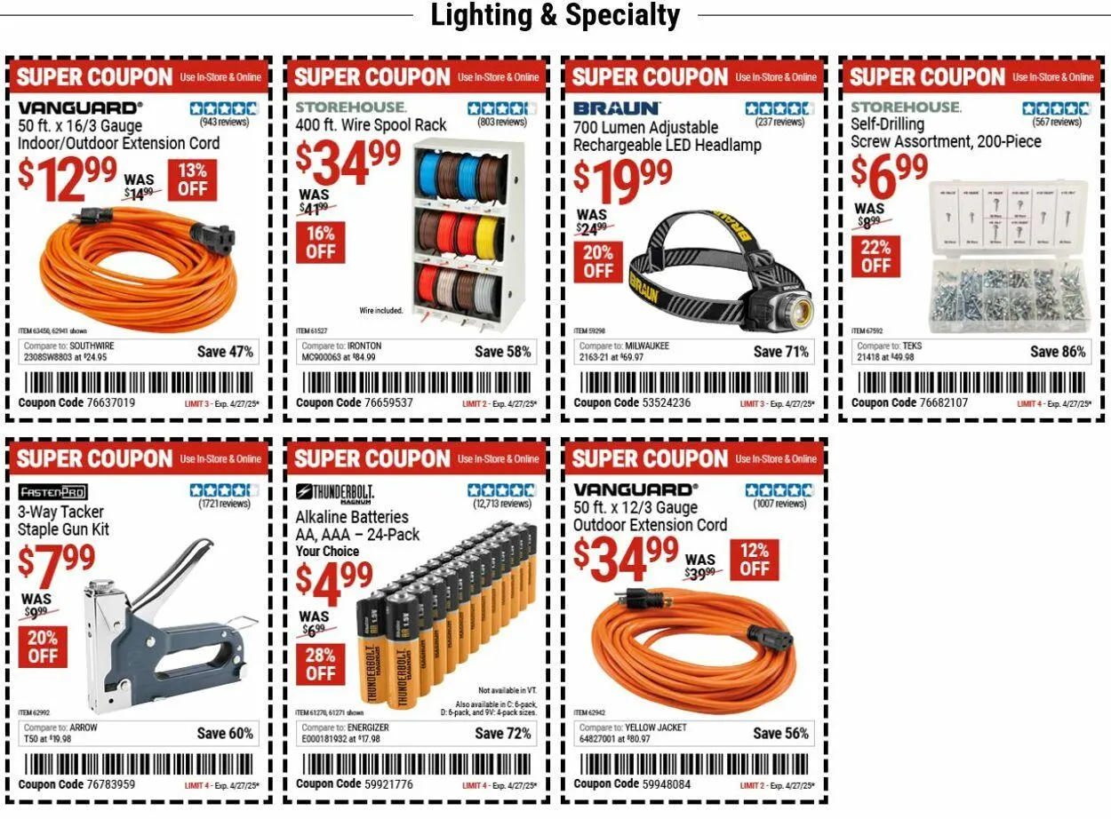 Weekly ad Harbor Freight from April 21 to April 30 2025 - Page 5