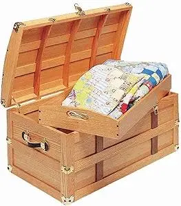 ROCKLER Steamer Trunk Plan - Step by Step Planner w/Techniques, Materials List, Notations & More to Assemble Treasure Chest - Vintage Storage Chest Planner for DIY Enthusiasts & Woodworking Projects
