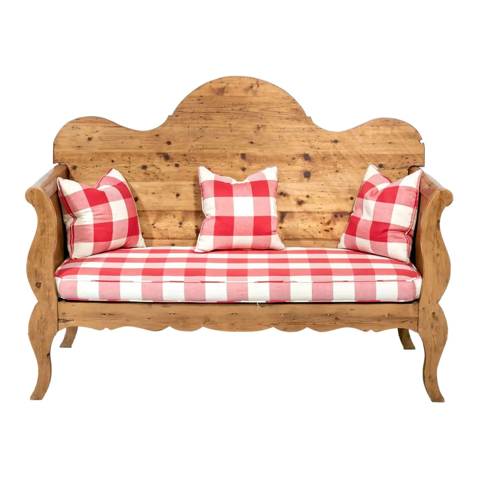 Late 19th Century Classic American Settle Extra Large Bench