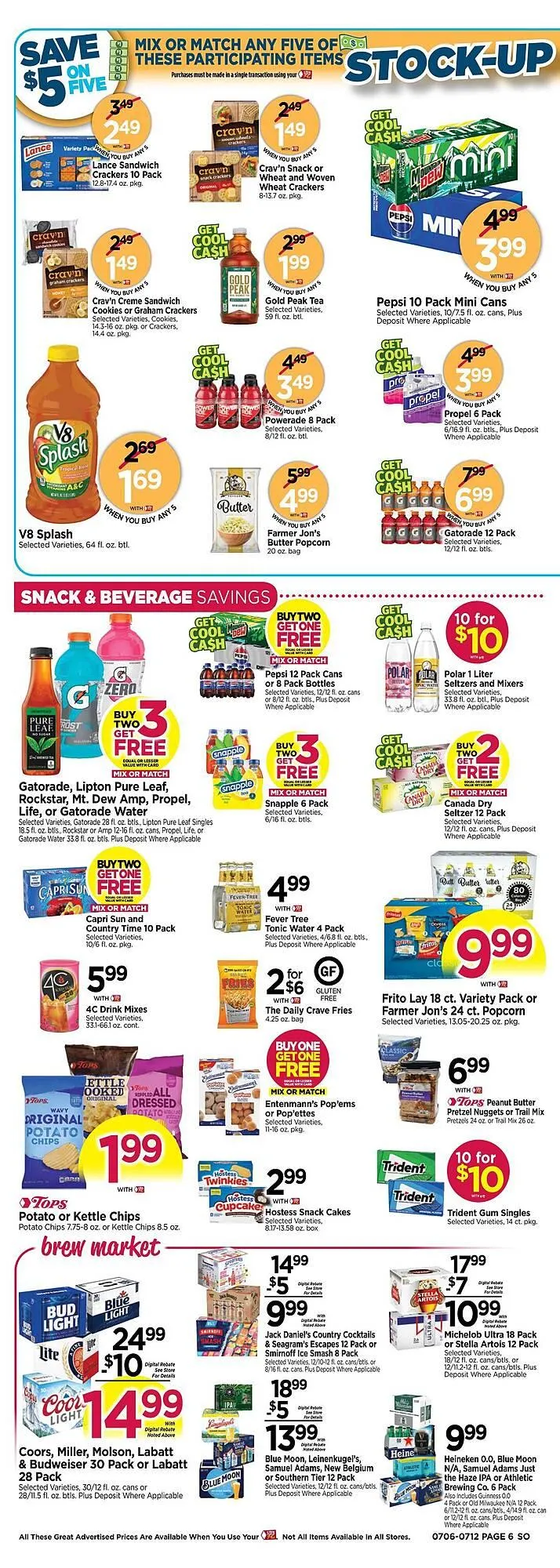 Weekly ad Tops Weekly Ad from July 6 to July 12 2025 - Page 6