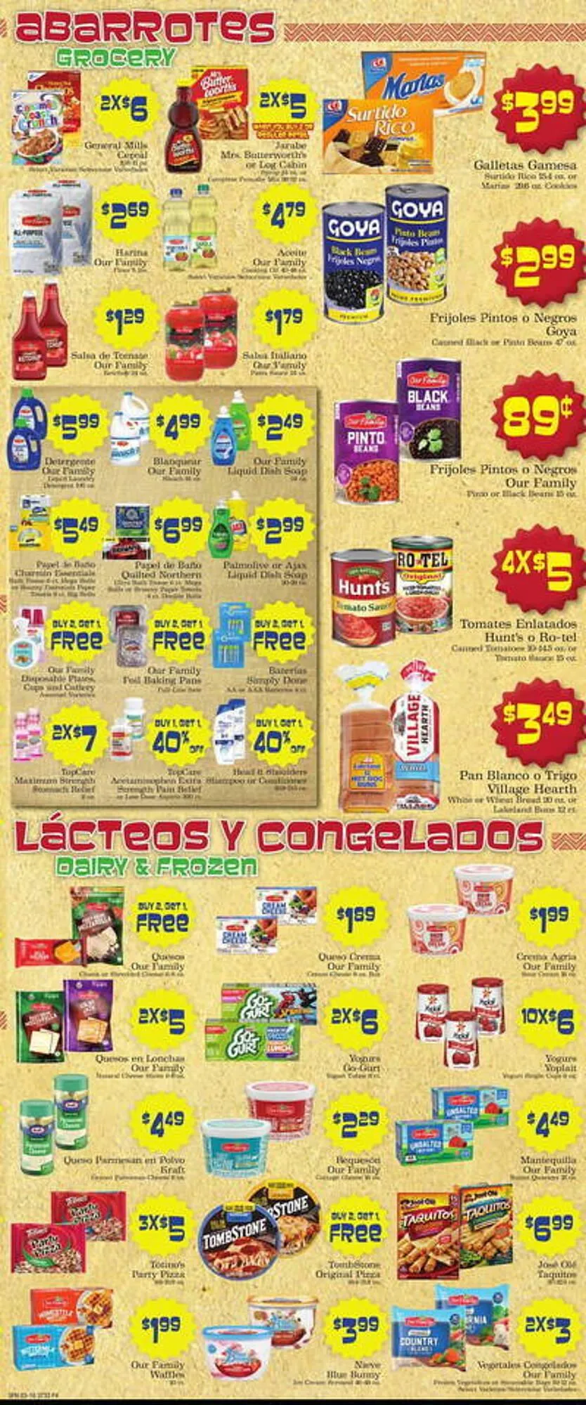 Catálogo de Supermercado Nuestra Familia Weekly Ad 16 de marzo al 22 de marzo 2025 - Página 4
