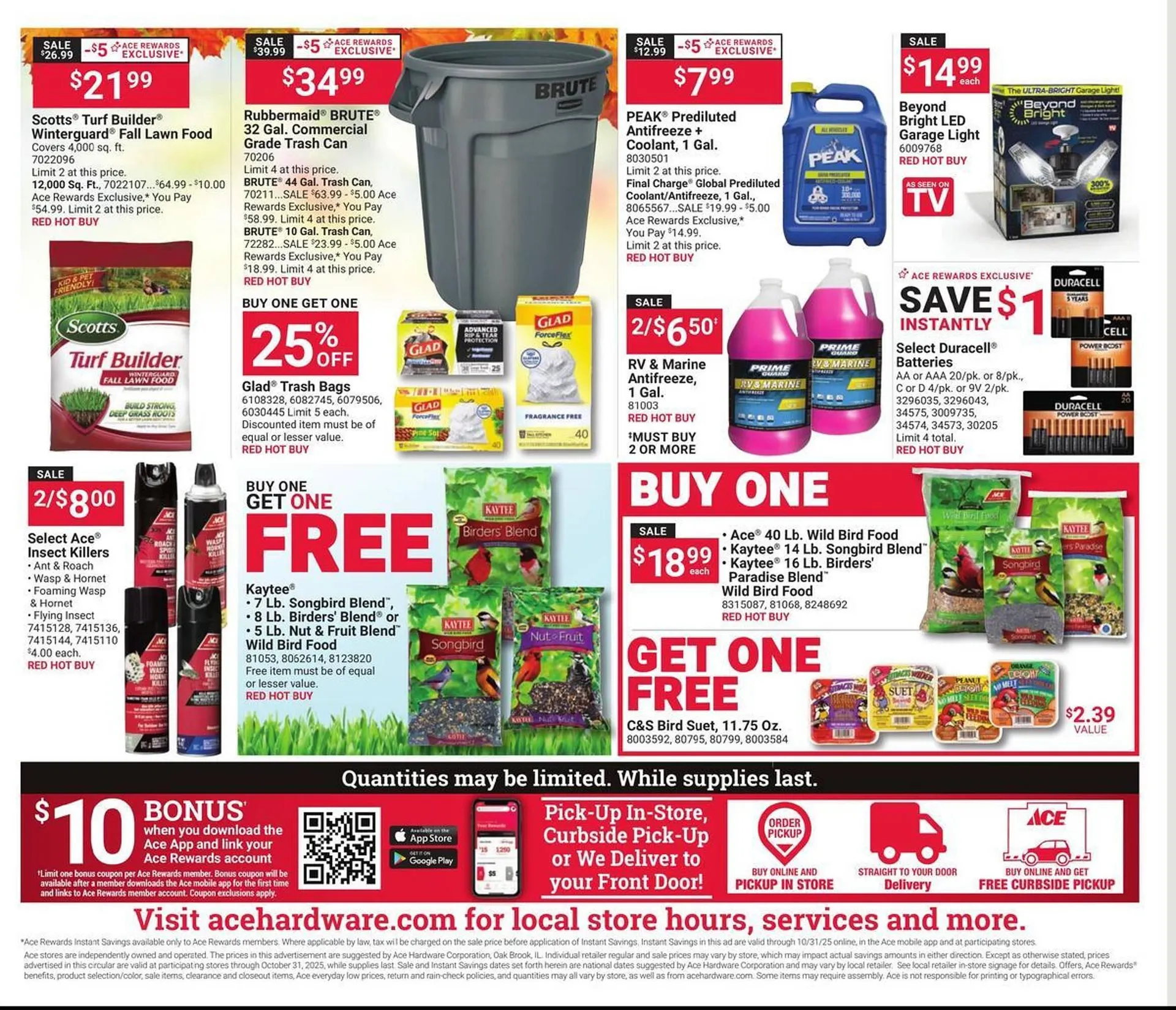 Weekly ad Ace Hardware flyer from October 1 to October 31 2025 - Page 3