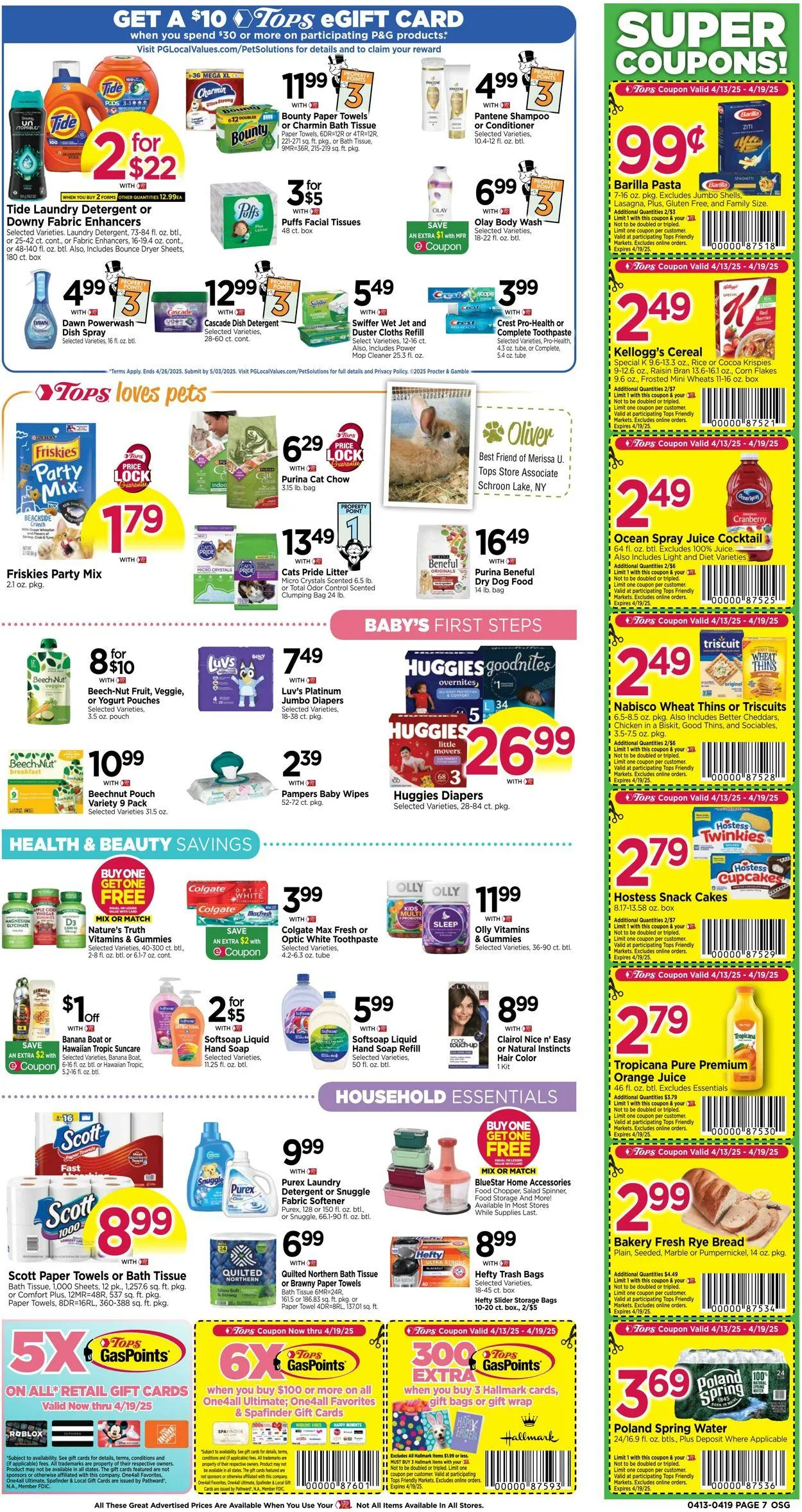 Weekly ad Tops Friendly Markets from April 13 to April 19 2025 - Page 9