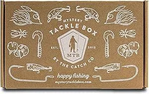 Catch Co Mystery Tackle Box Freshwater Largemouth and Smallmouth Bass Lures Fishing Kit