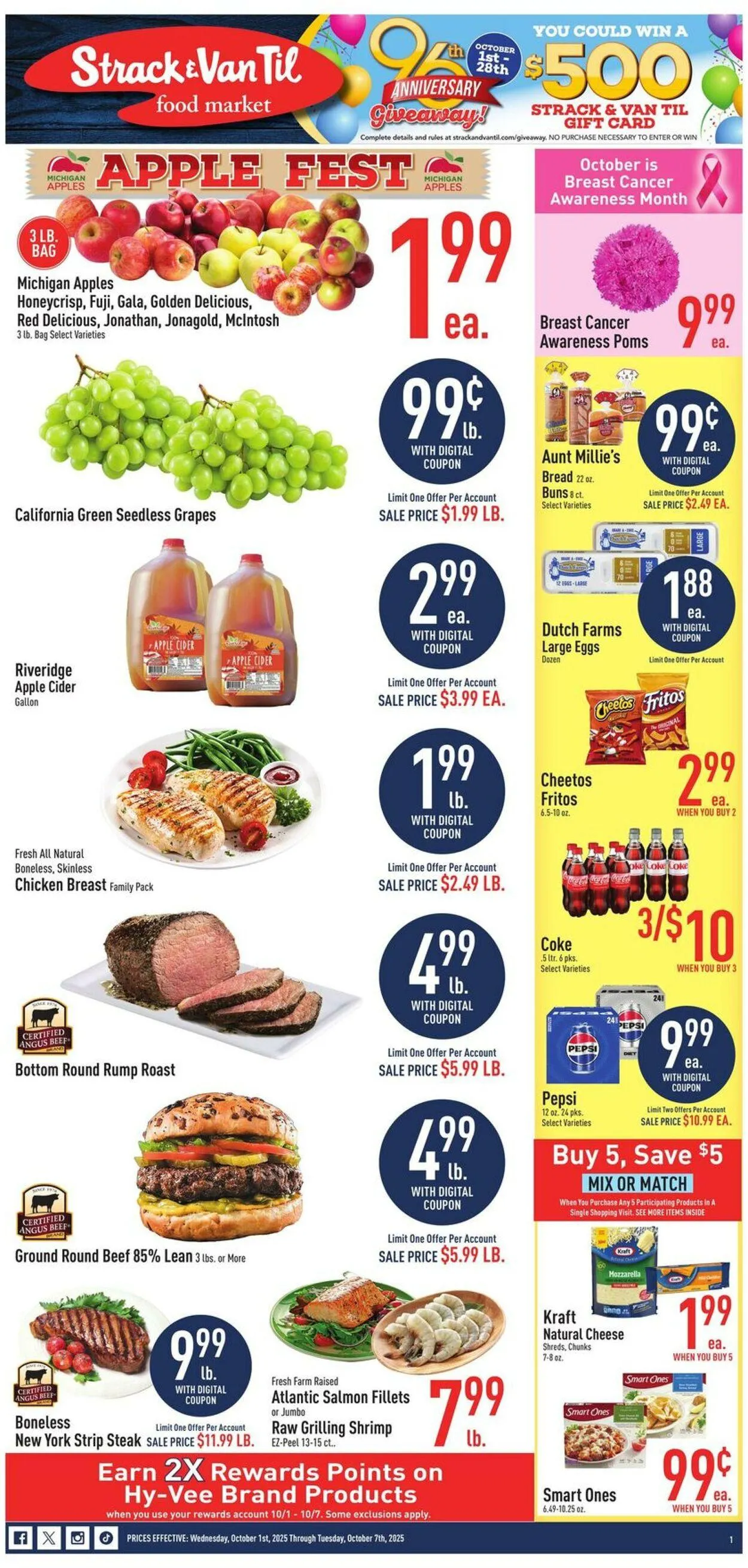 Weekly ad Strack & Van Til Current weekly ad from October 1 to October 7 2025 - Page 1