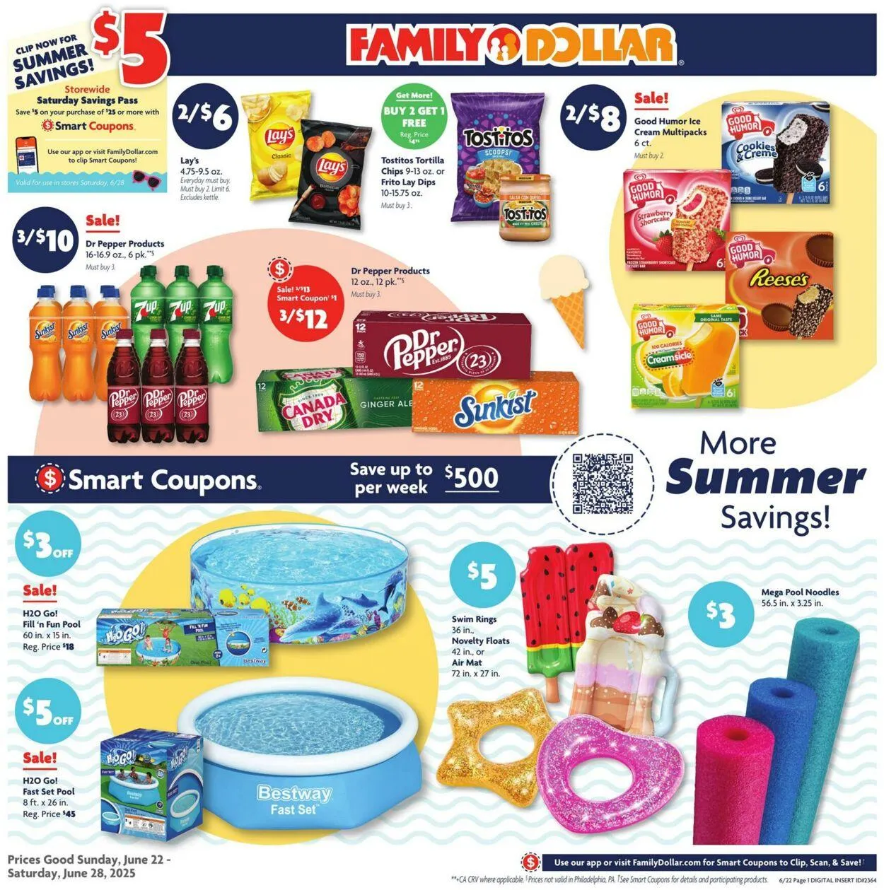Weekly ad Family Dollar Current weekly ad from June 22 to June 28 2025 - Page 1