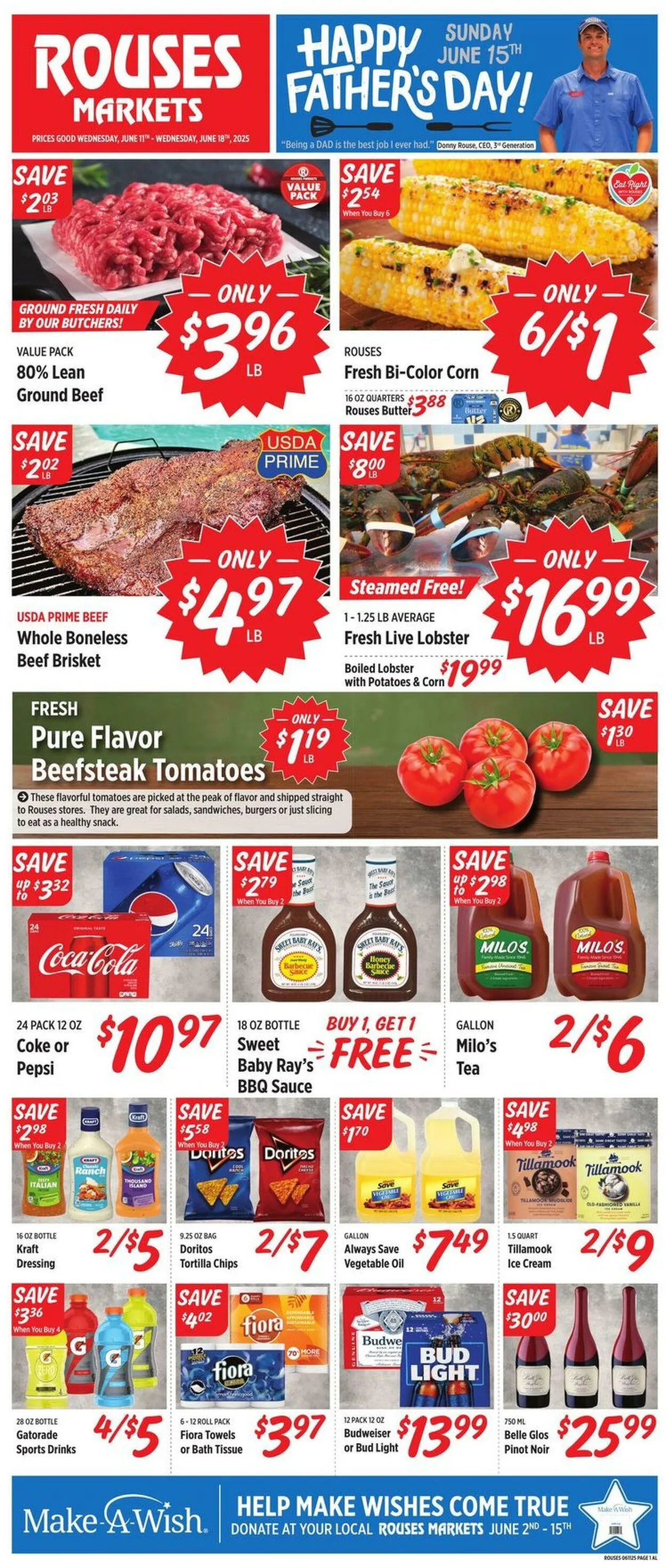 Catálogo de Rouses Current weekly ad 11 de junio al 18 de junio 2025 - Página 1